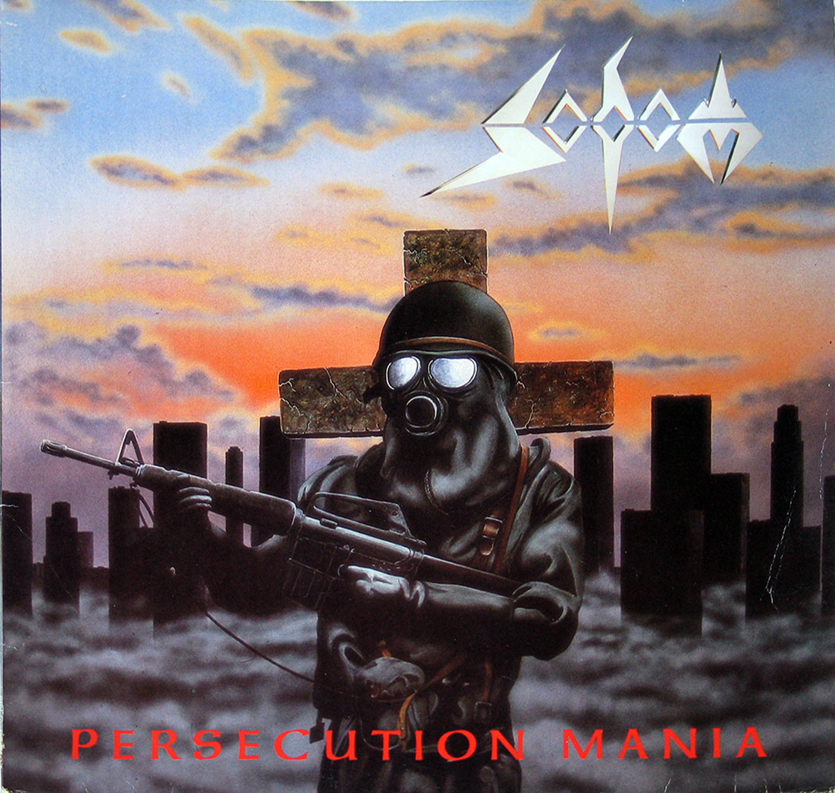 SODOM Persecution Mania 12 LP Vinyl Album Cover Gallery Information 